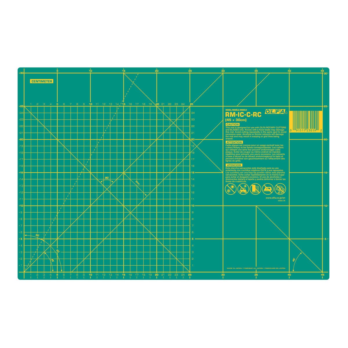 Cutting board Olfa 45 x 30 cm