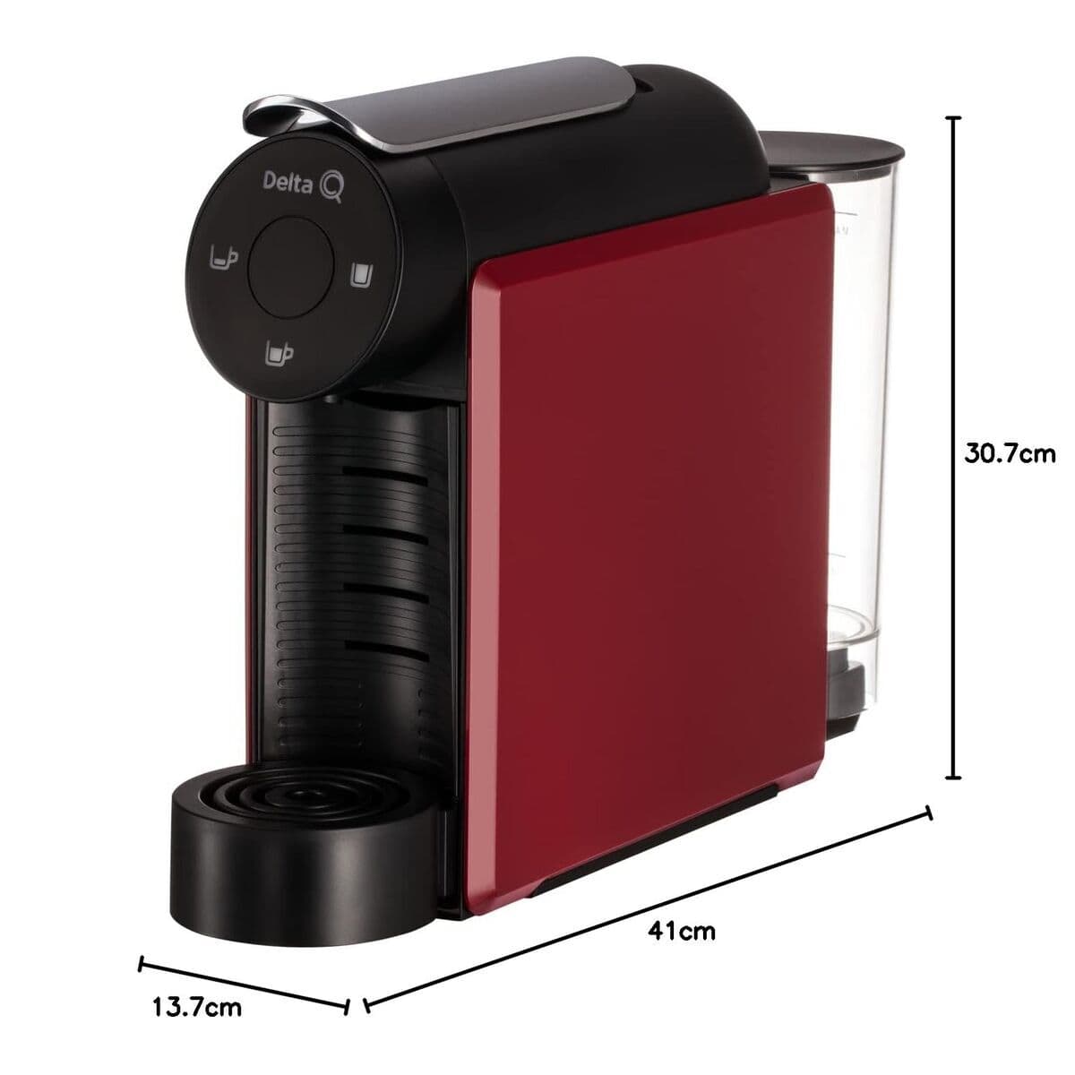 Capsule Coffee Machine Delta Q Mini Qool Red