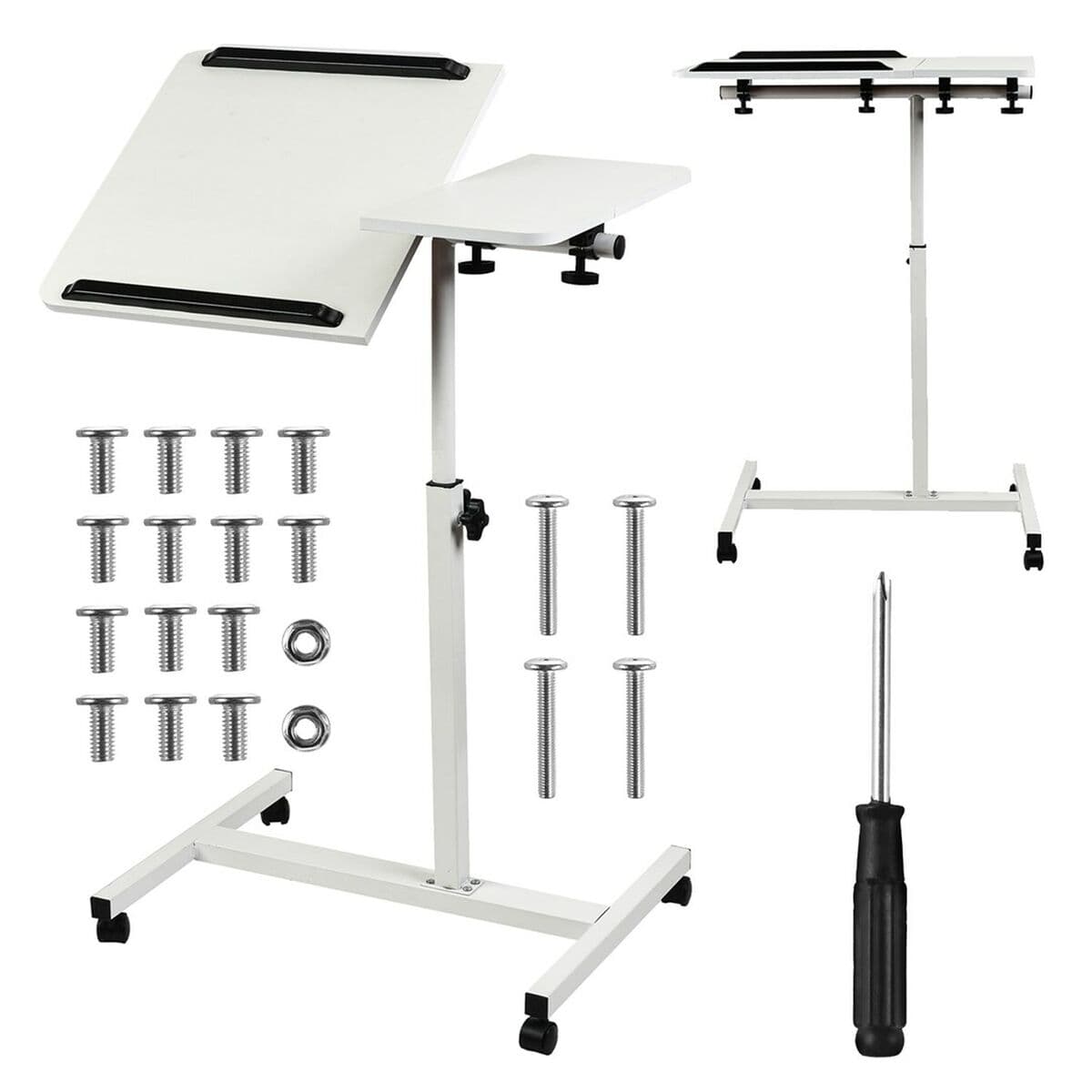 Desk MacLean MC-121 W White Black