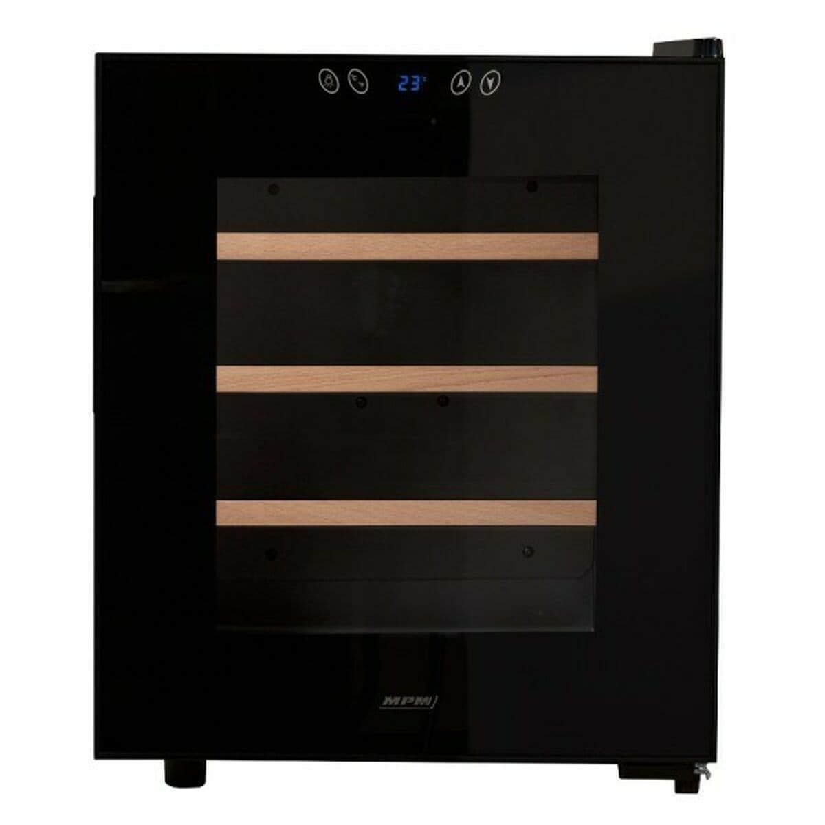 Vinoteca Mpm MPM-48-CW-48 Black Transparent 43 x 52 x 48 cm