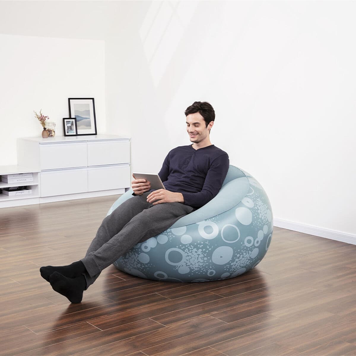 Inflatable Armchair Bestway Fashion 112 x 112 x 66 cm 122 x 122 x 66 cm