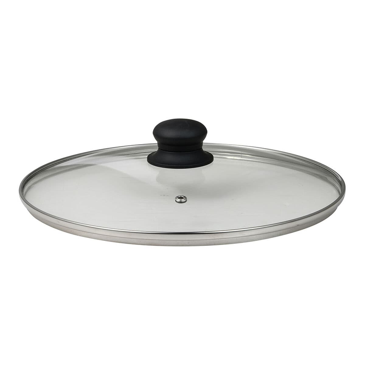 Casserole with Lid San Ignacio experto Black Transparent Aluminium Crystal