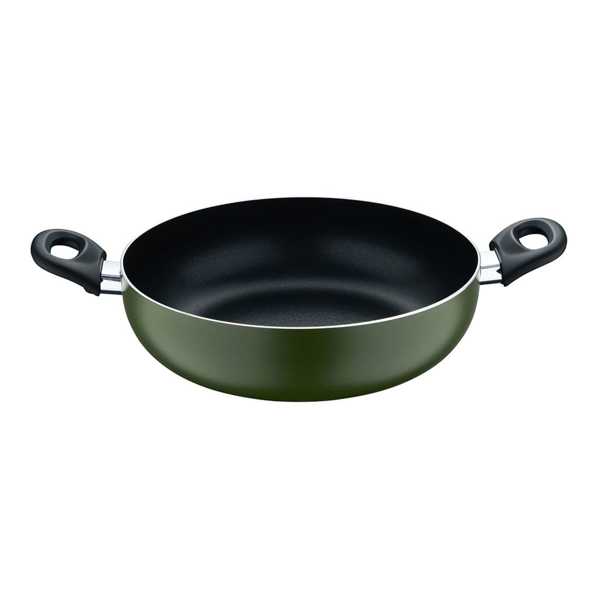 Casserole with Lid San Ignacio experto Black Transparent Aluminium Crystal