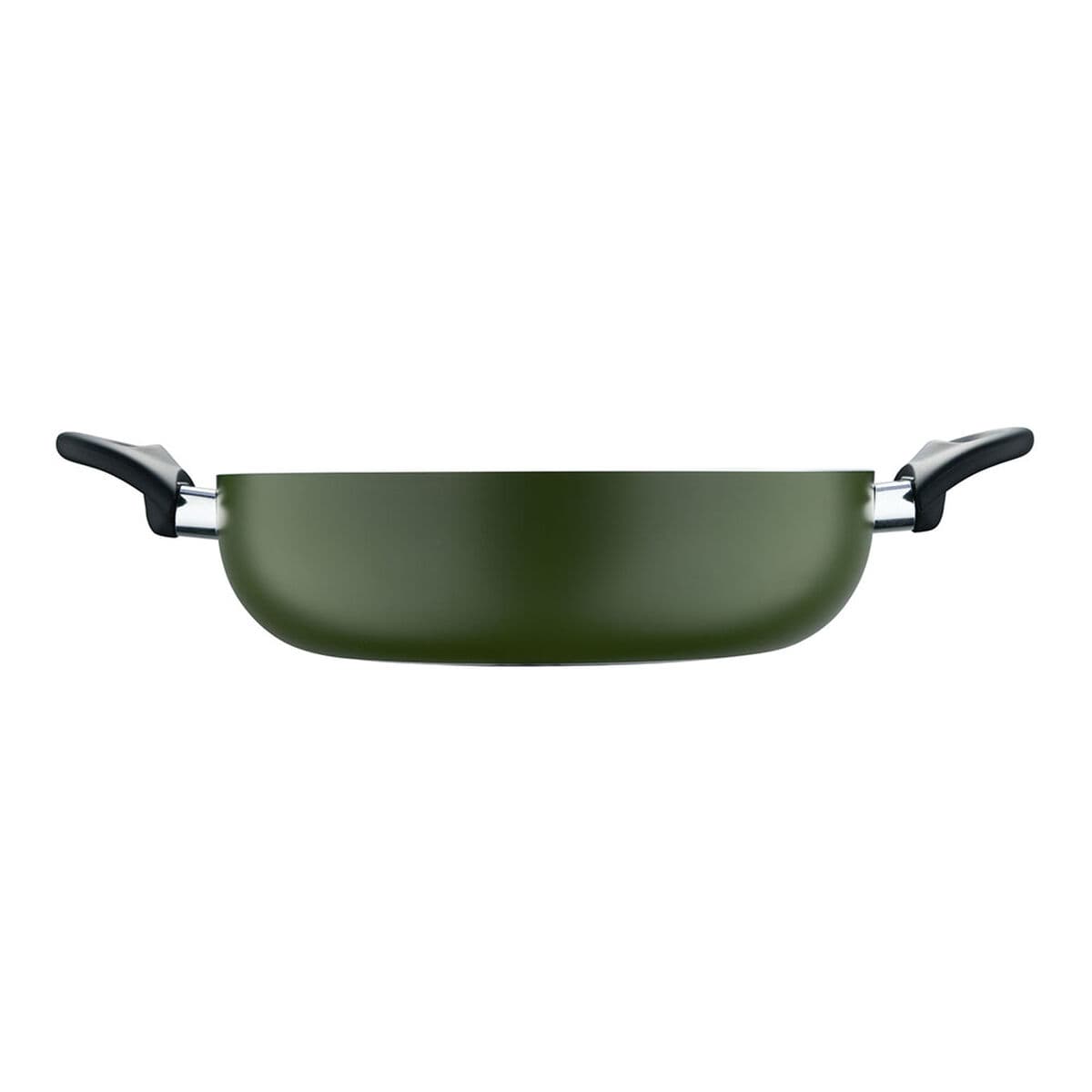 Casserole with Lid San Ignacio experto Black Transparent Aluminium Crystal