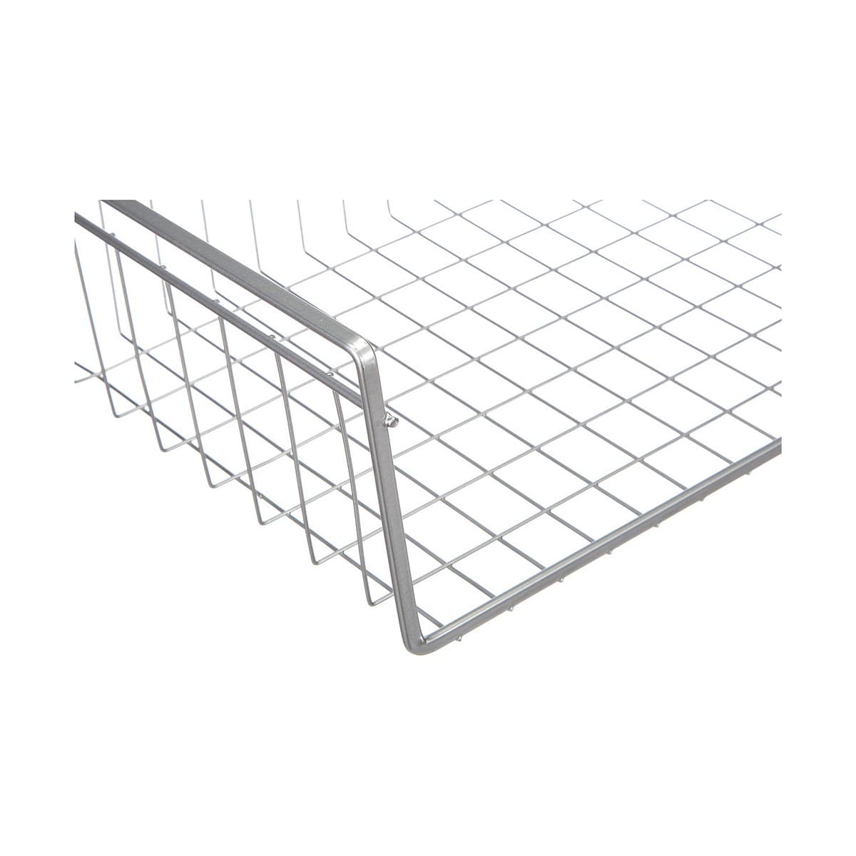 Kitchen Cupboard Organiser Metaltex Kanguro 40 x 26 x 14 cm White Grey