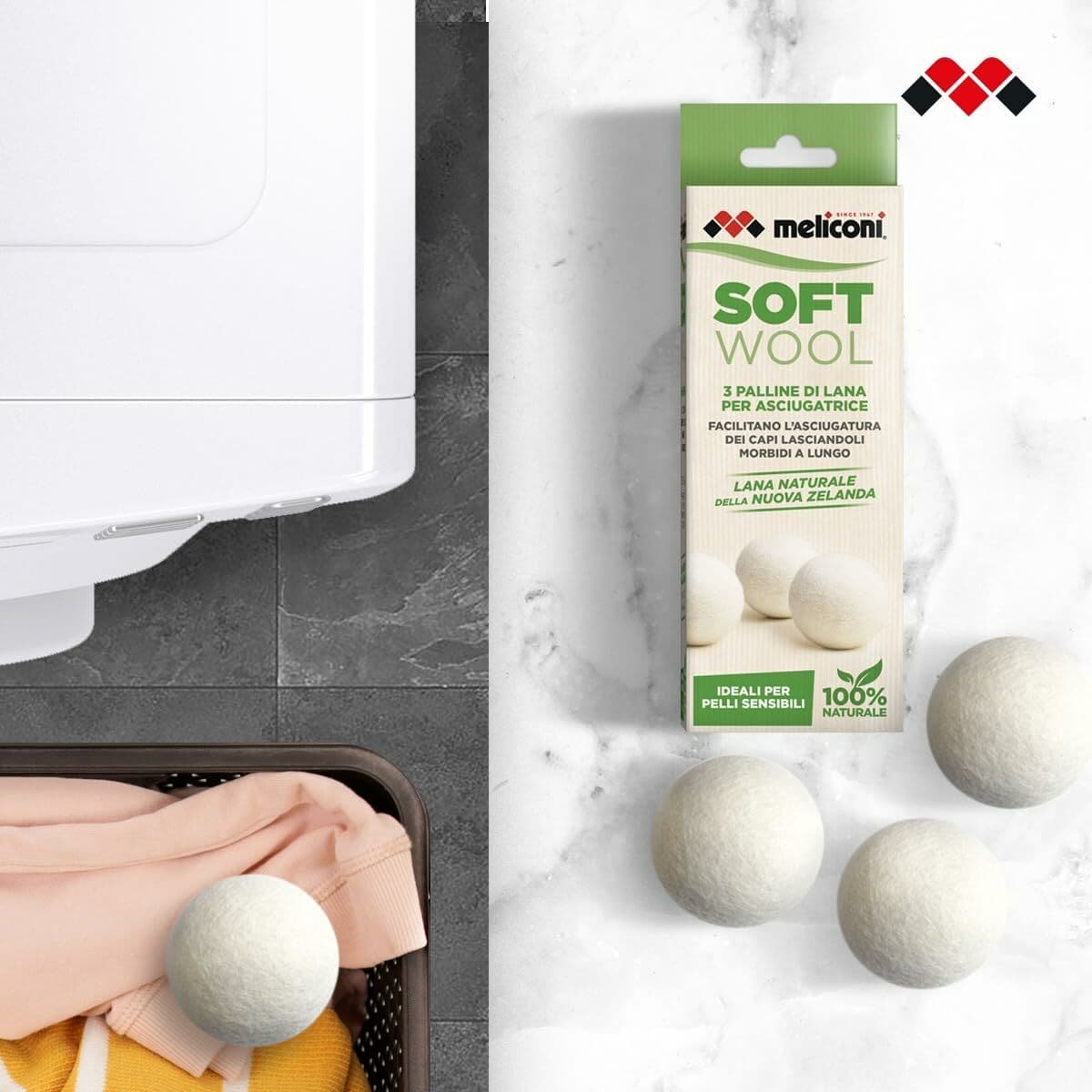 Dryer balls Meliconi 621026