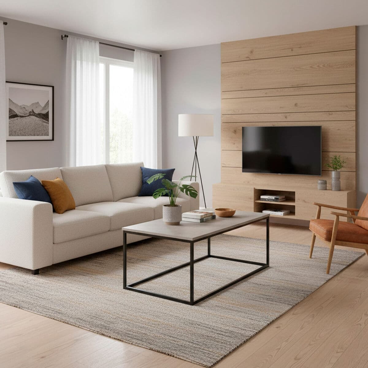 Centre Table Max Home 90 X 40 X 48 CM