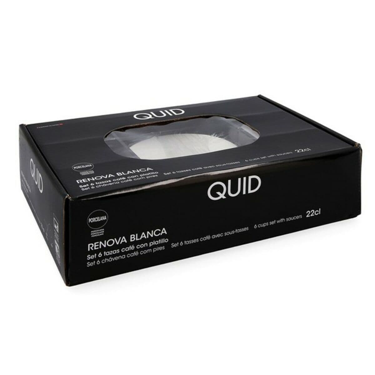 Tea set Quid 001442 Ceramic (6 Pieces)