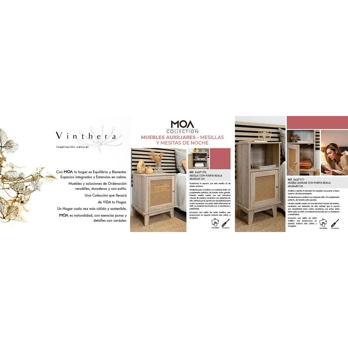 Occasional Furniture Vinthera Moa Brown