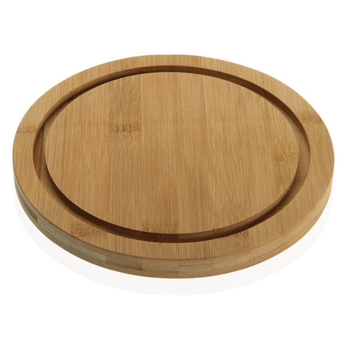 Tray with lid Versa Transparent Bamboo polystyrene