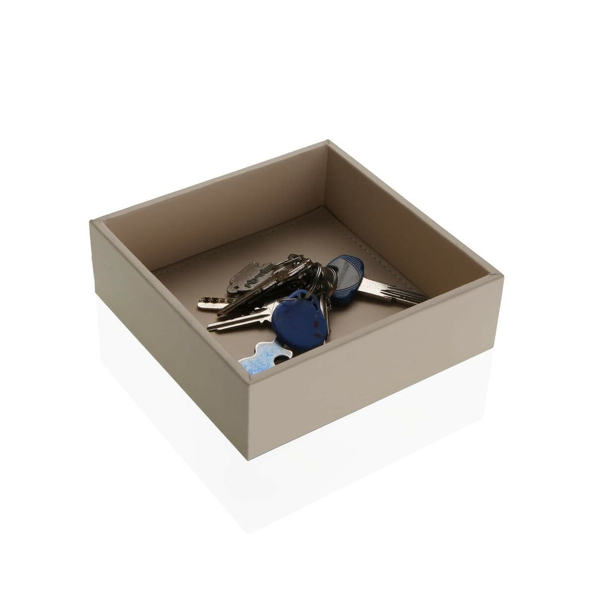 Valet Tray Versa Beige 16 x 5 x 16 cm