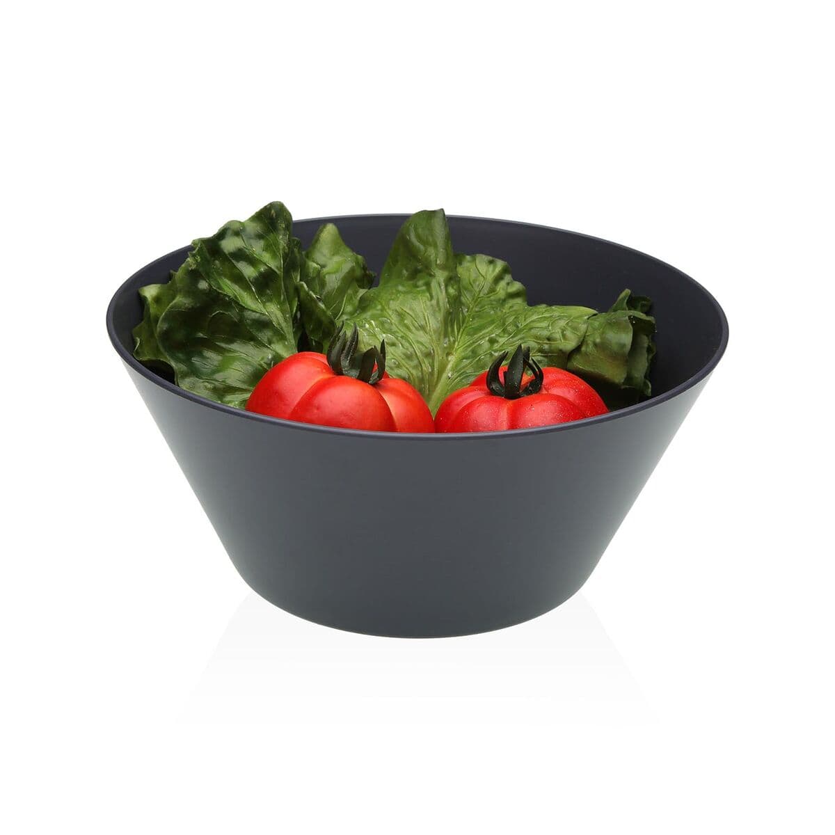 Salad Bowl Versa Grey Polyethylene RPET Ø 10,9 cm