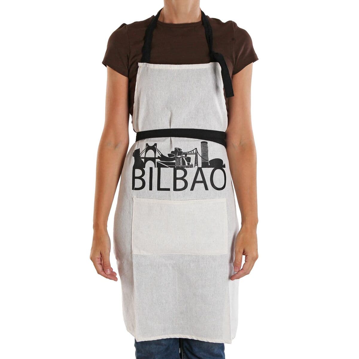 Apron Versa Bilbao Nylon Polyester Cotton 80 x 70 cm