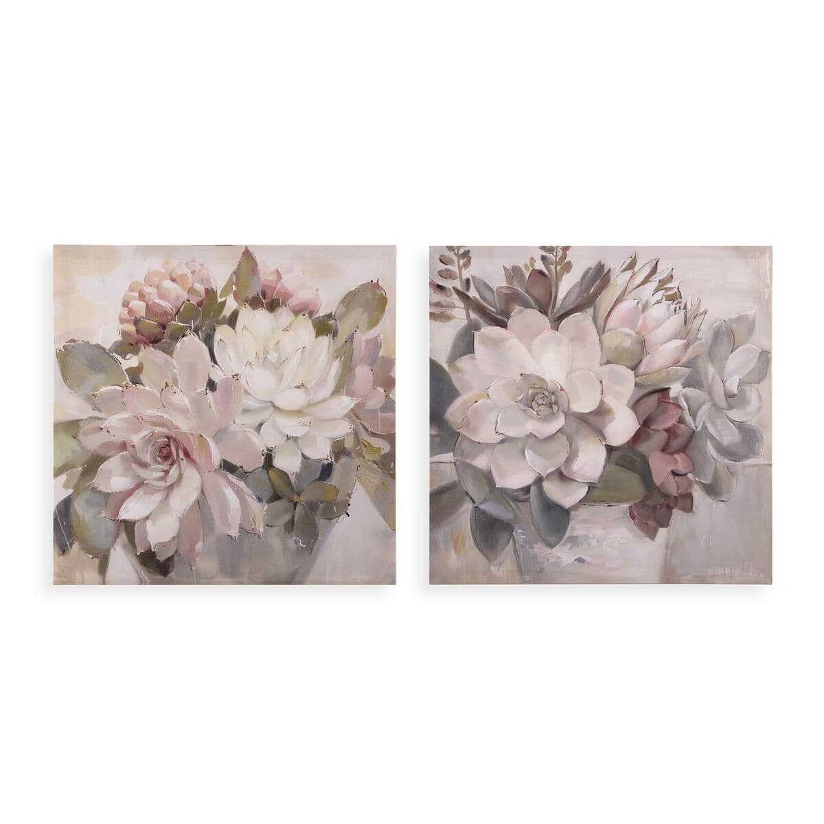 Canvas Versa Flowers 2,5 x 40 x 40 cm
