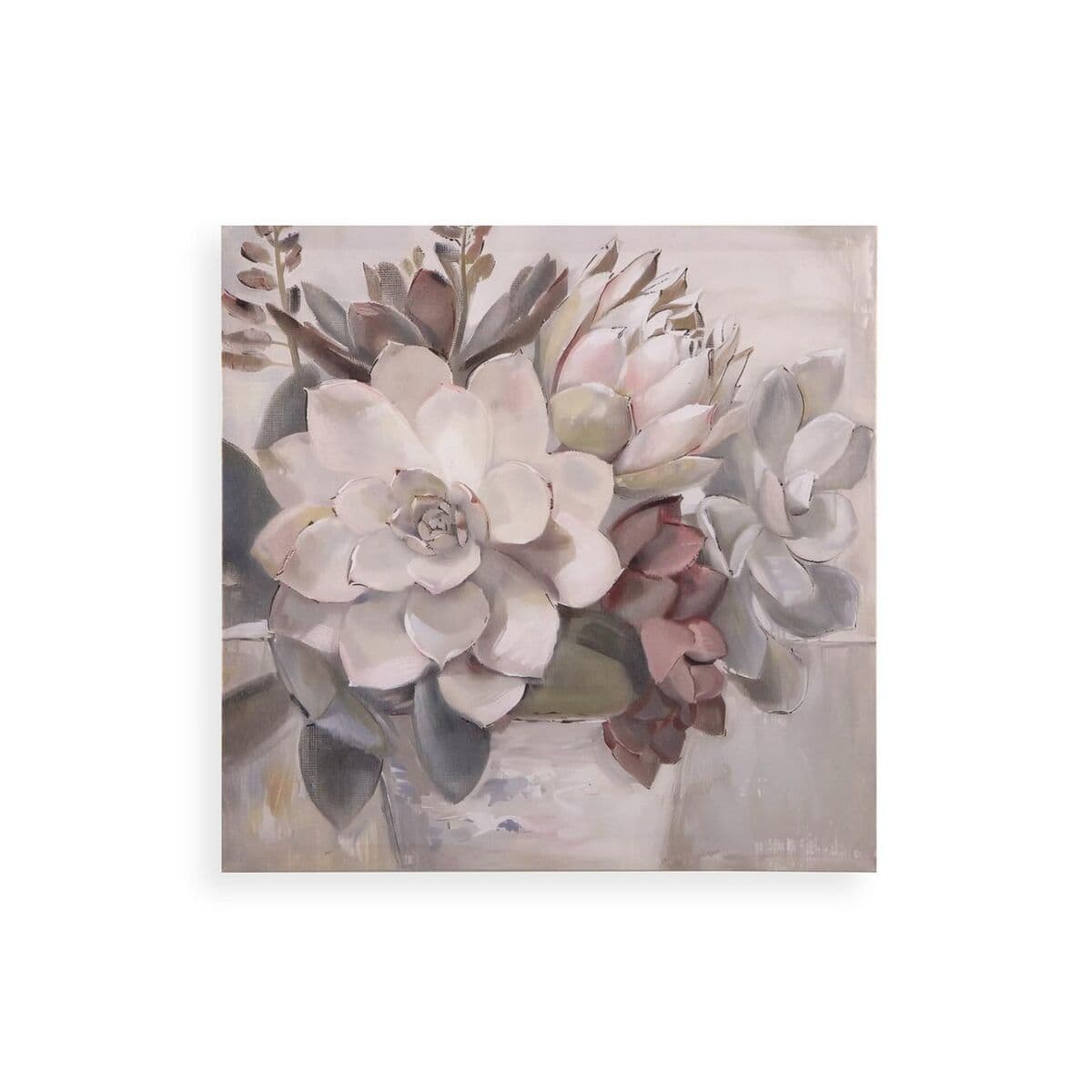 Canvas Versa Flowers 2,5 x 40 x 40 cm