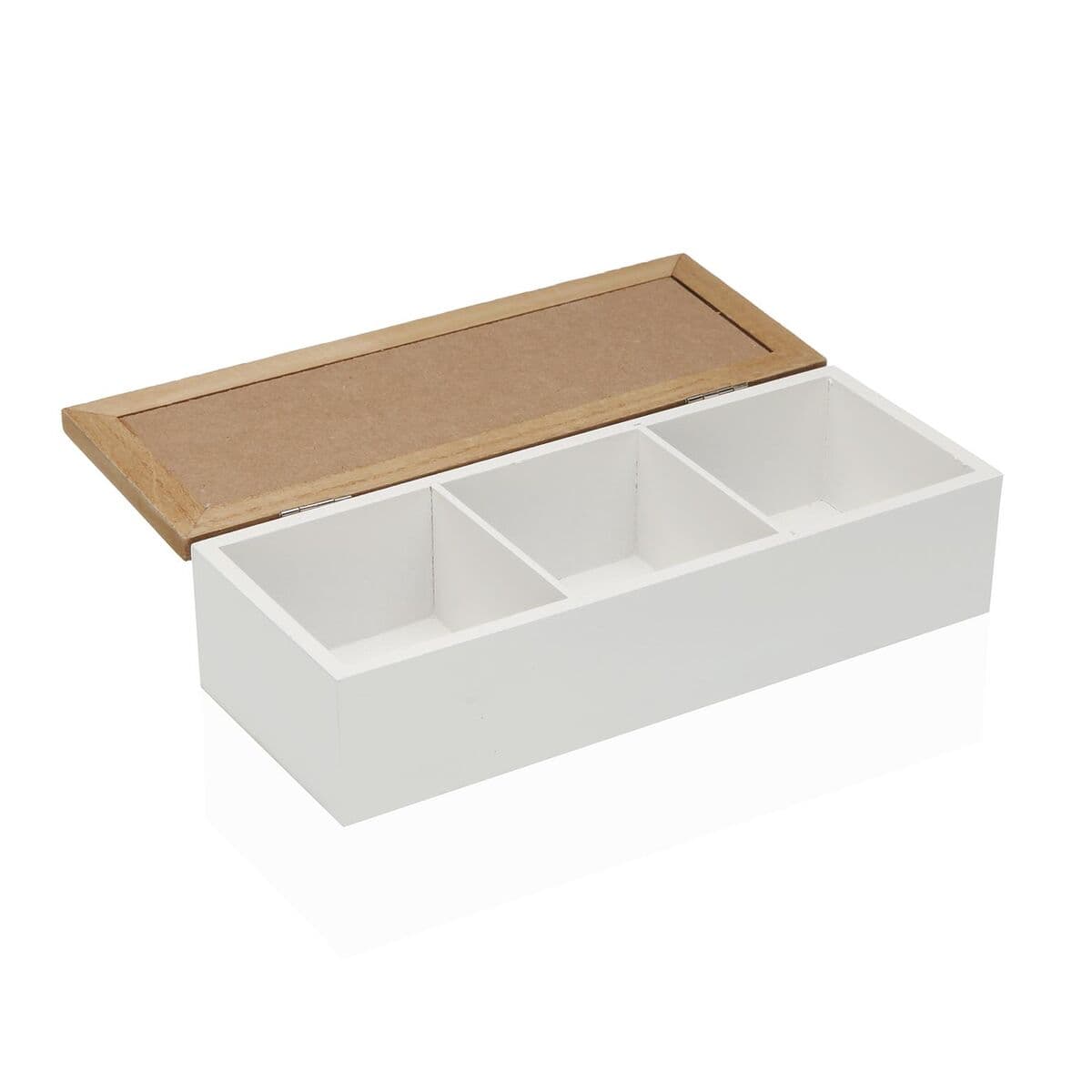 Jewelry box Versa VERDI MDF Wood 9 x 6 x 24 cm
