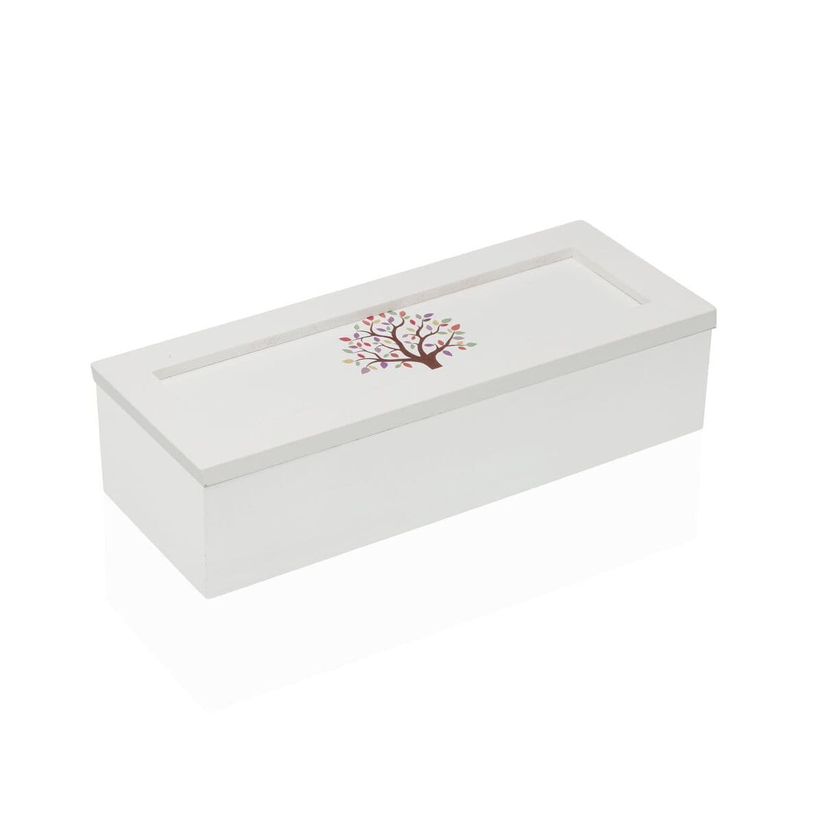 Jewelry box Versa TREE MDF Wood 9 x 6 x 24 cm