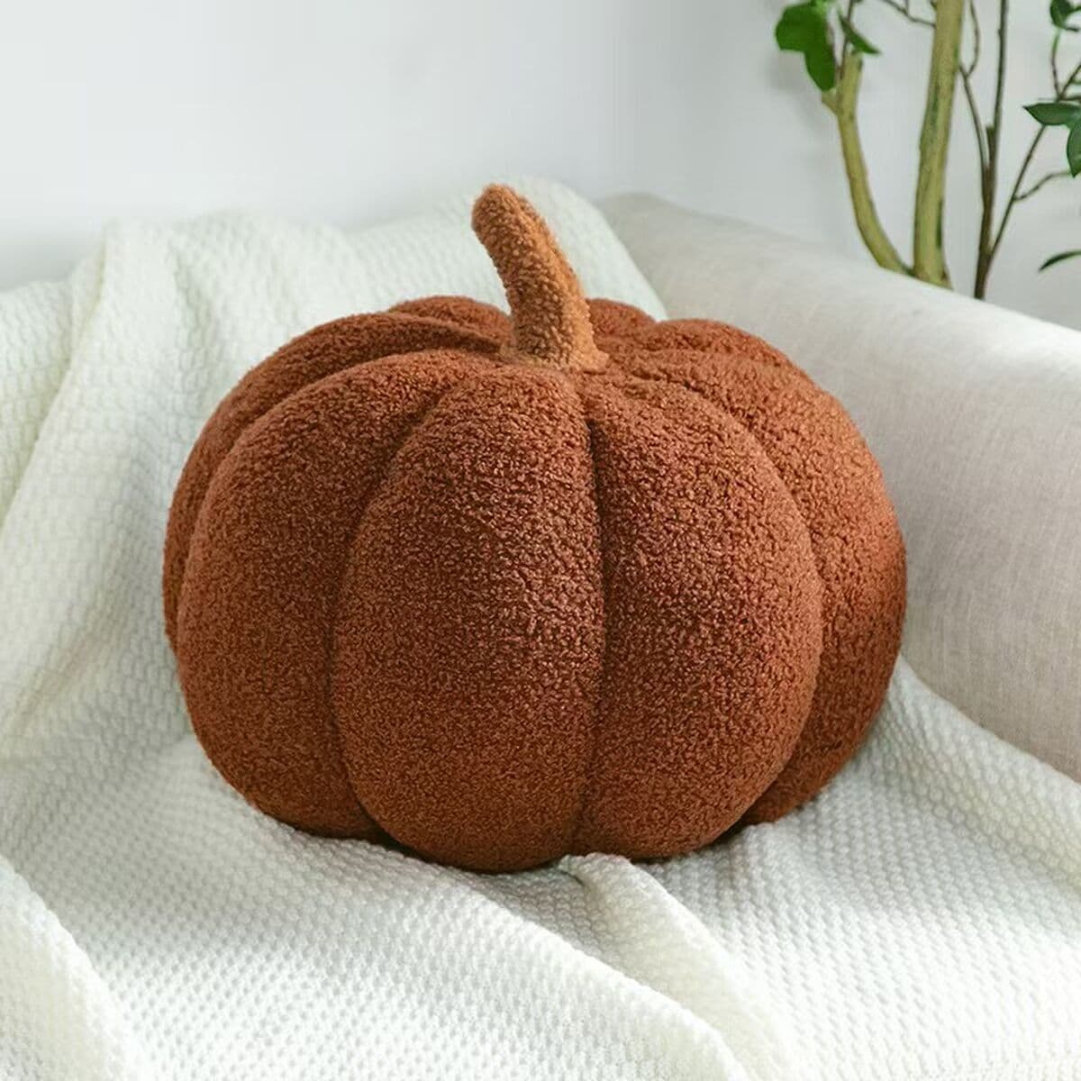 Cushion Versa Brown Pumpkin 20 x 10 x 20 cm