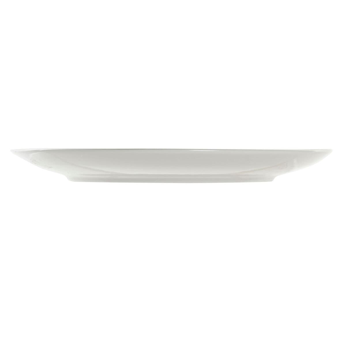 Flat plate DKD Home Decor Flowers Porcelain (27 x 27 x 2 cm)