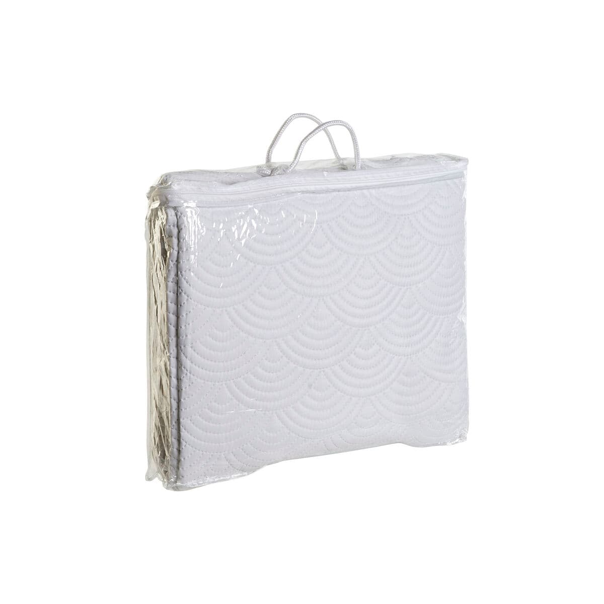 Bedspread (quilt) DKD Home Decor White Single King size 180 x 260 x 1 cm