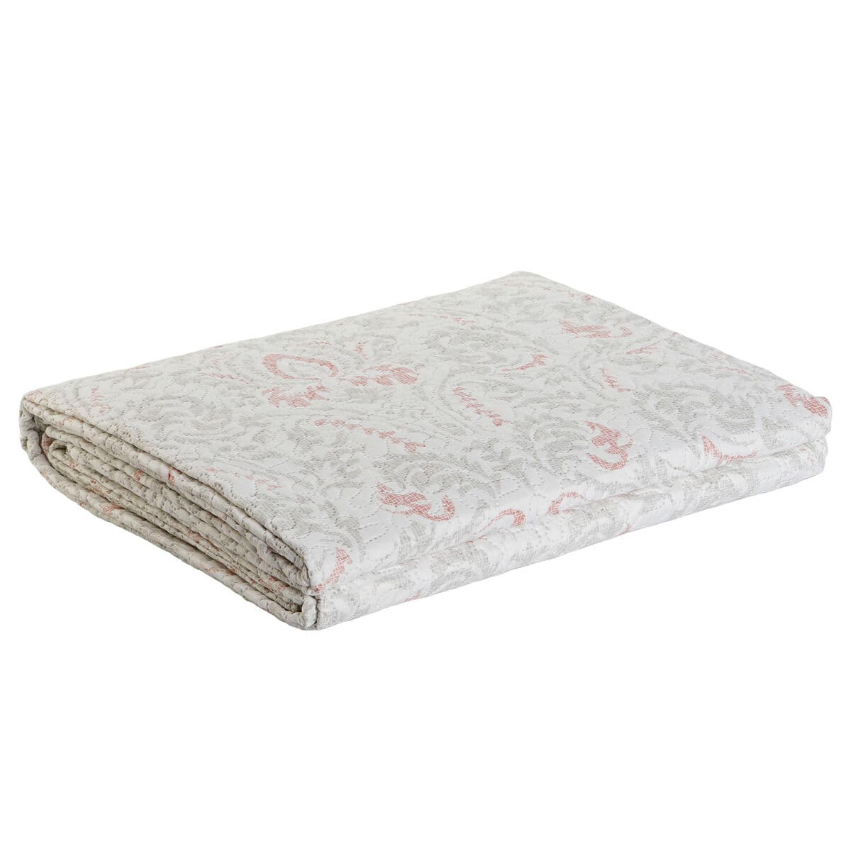 Bedspread (quilt) DKD Home Decor Brown Beige Single 180 x 260 x 1 cm