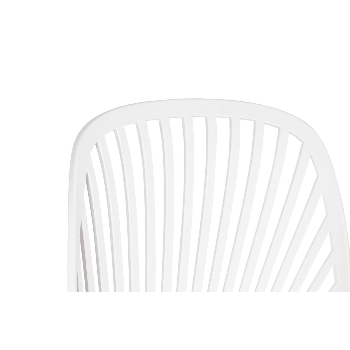 Chair Home ESPRIT White 50,5 x 55 x 82 cm