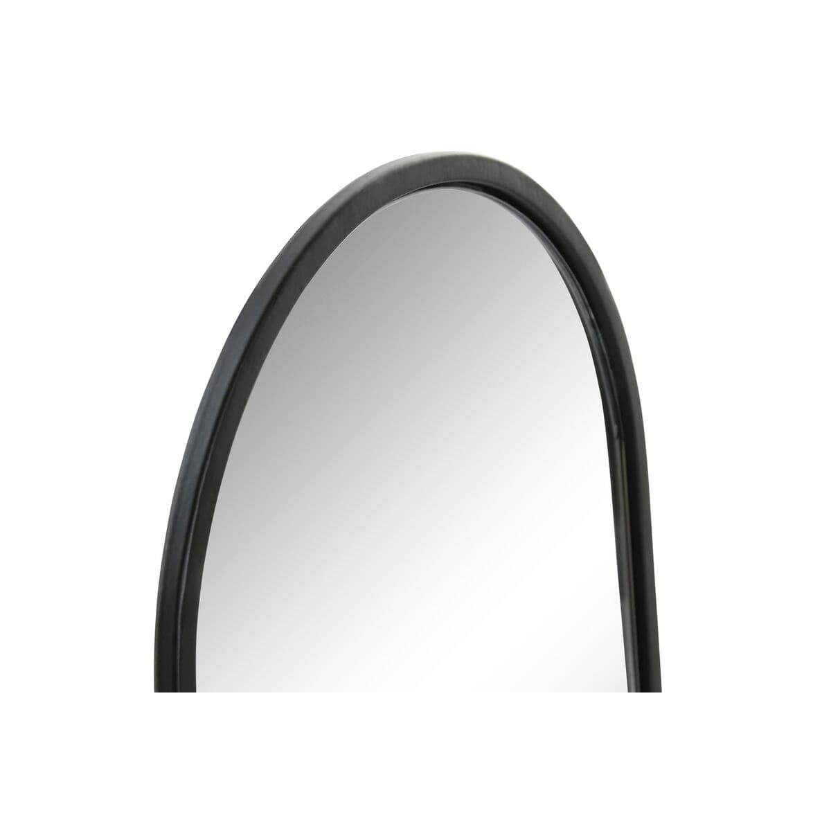 Mirror with Mounting Bracket Home ESPRIT Black Crystal Iron 20 x 8,5 x 25 cm
