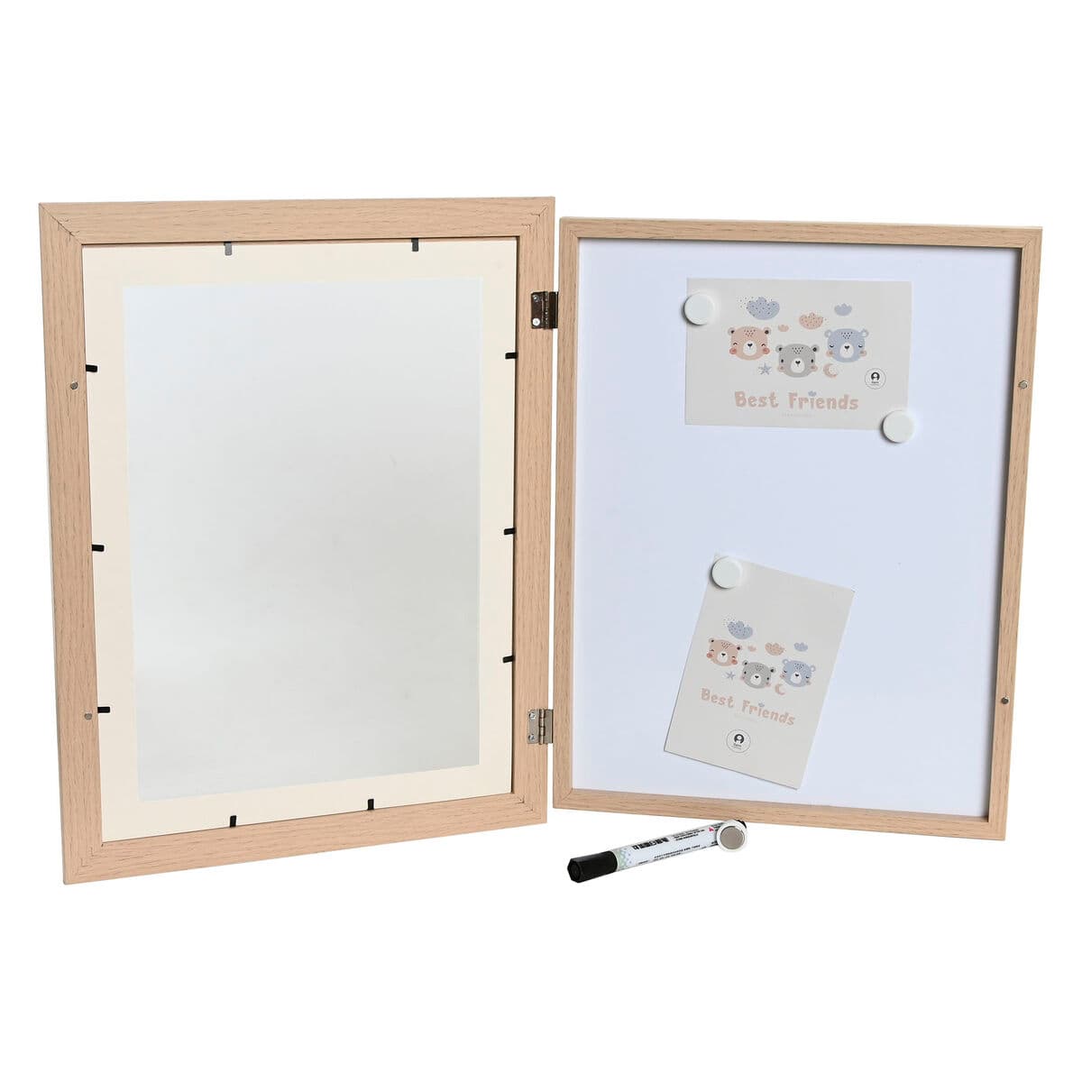 Painting Home ESPRIT White Natural 34 x 3 x 44 cm