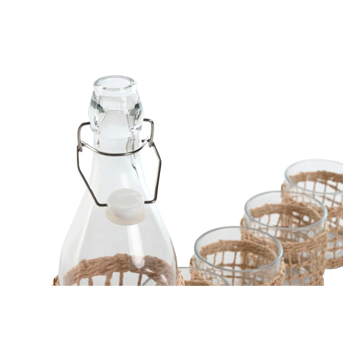 Set of glasses with bottle Home ESPRIT 240 ml 1 L (4 Pieces)