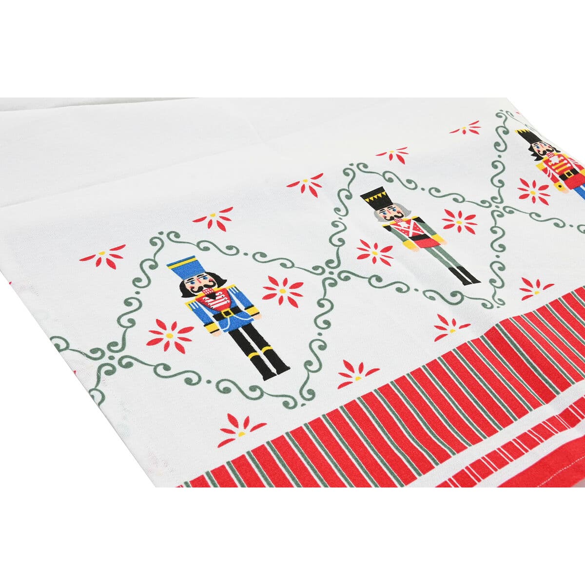 Table Runner Home ESPRIT Red Green Beige 50 x 150 x 0,2 cm