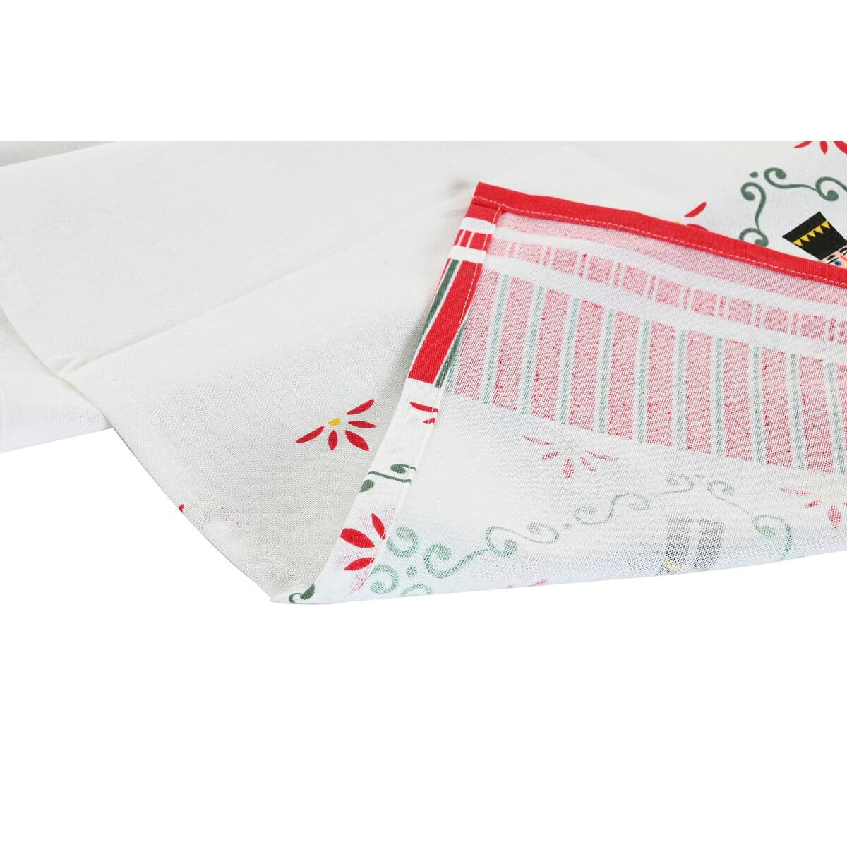 Table Runner Home ESPRIT Red Green Beige 50 x 150 x 0,2 cm