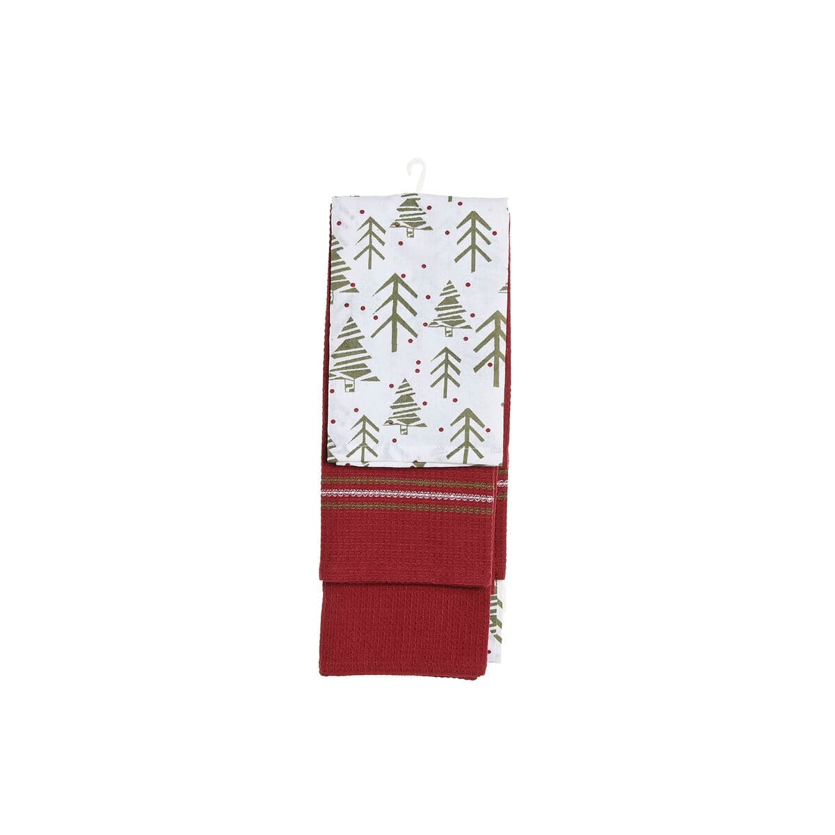 Kitchen Cloth Home ESPRIT Red Green Beige 60 X 0,2 X 40 CM