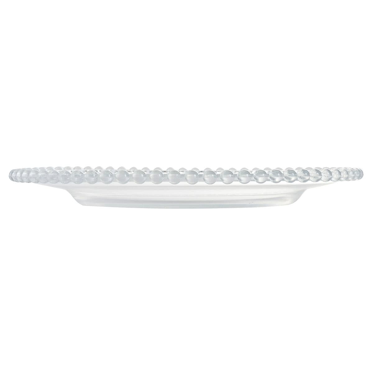 Flat Plate Home ESPRIT Transparent Crystal 27 X 27 X 2,6 CM