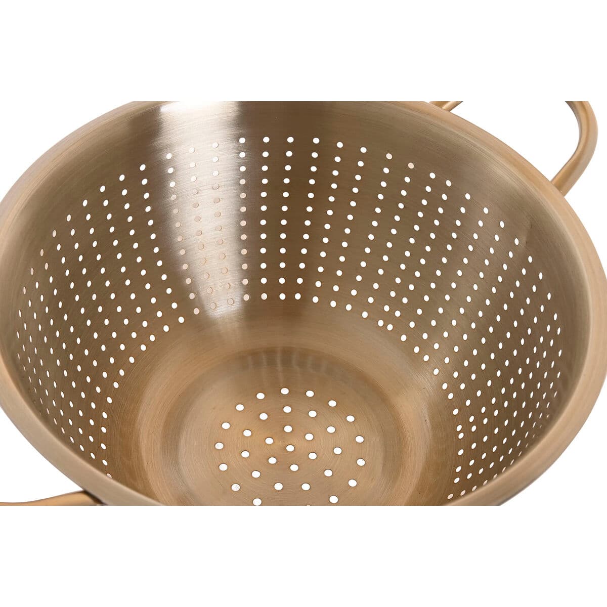 Drainer Home ESPRIT Golden Stainless steel Aluminium 24 x 24 x 19 cm