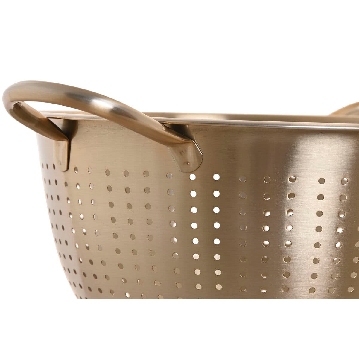 Drainer Home ESPRIT Golden Stainless steel Aluminium 24 x 24 x 19 cm