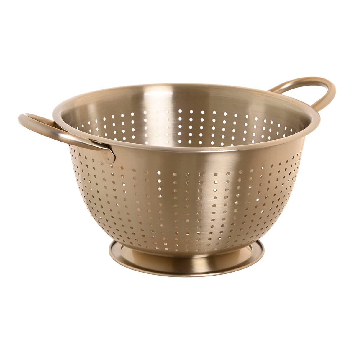 Drainer Home ESPRIT Golden Stainless steel Aluminium 24 x 24 x 19 cm