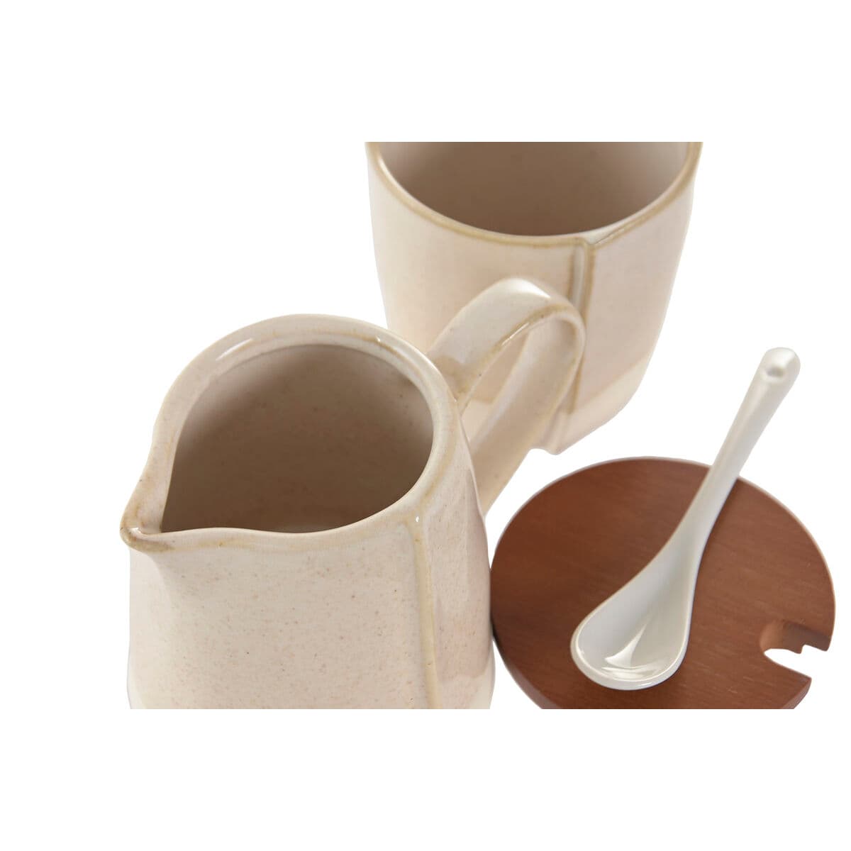 Milk jug and sugar bowl Home ESPRIT