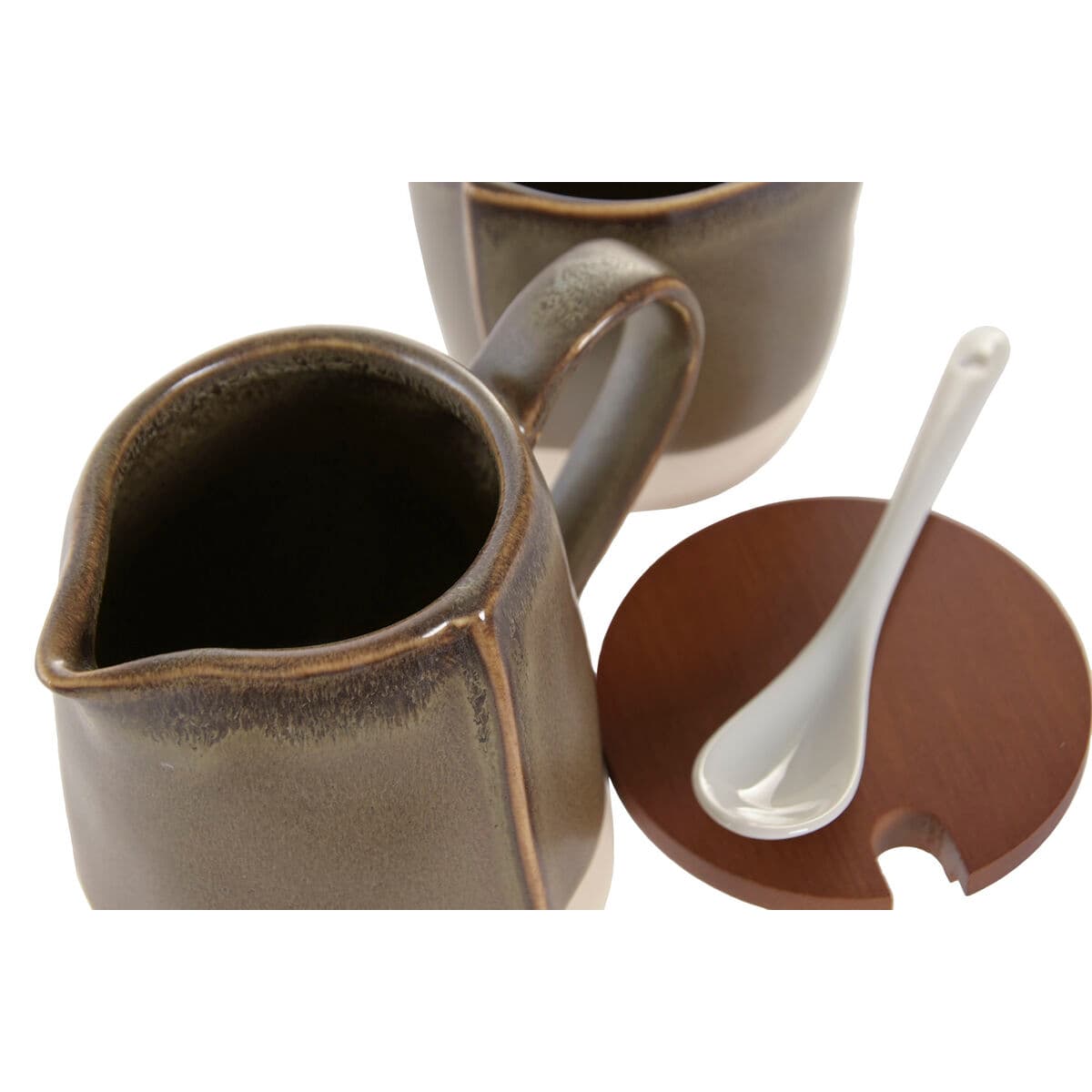 Milk jug and sugar bowl Home ESPRIT