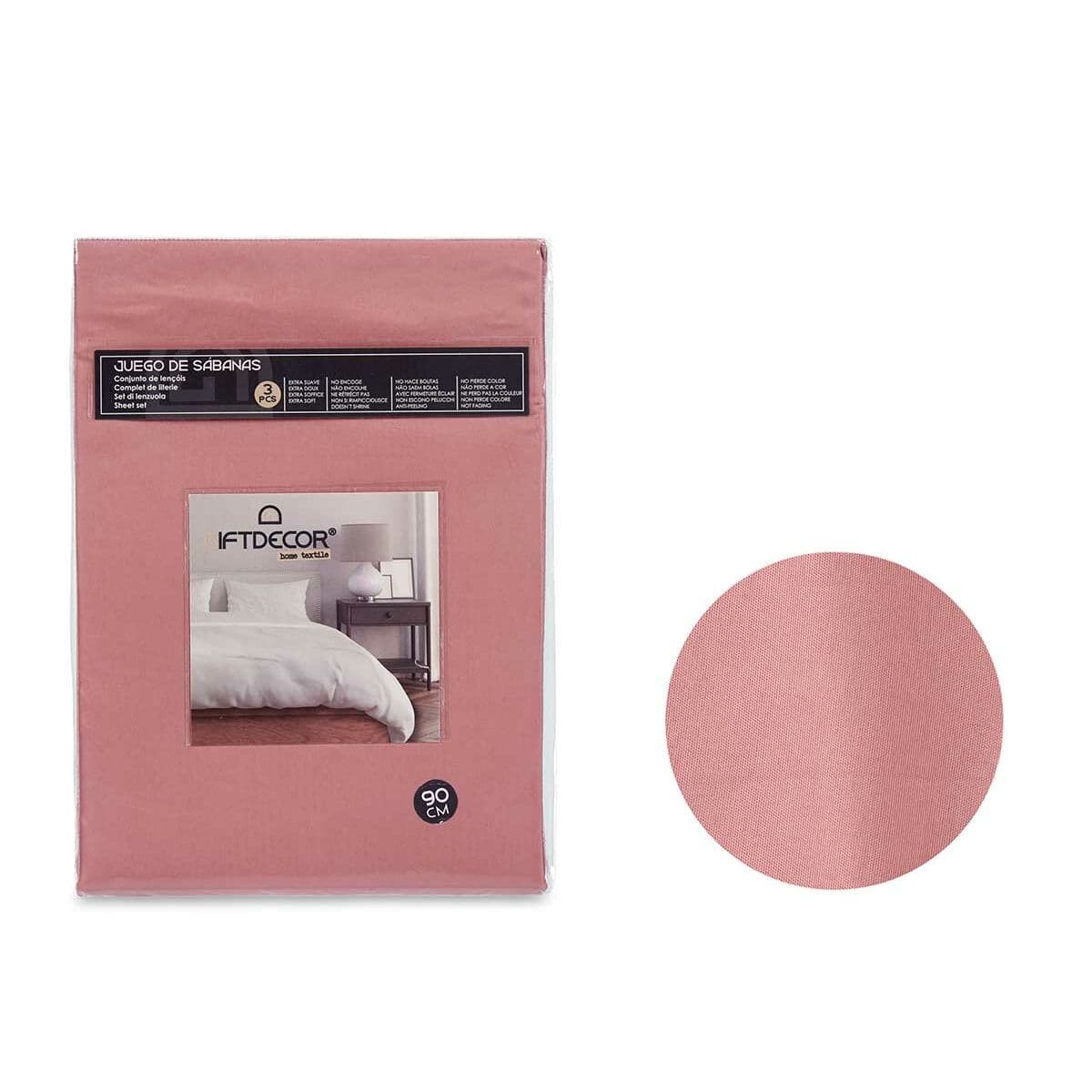 Bedding set Gift Decor Red Pink Single 3 Pieces