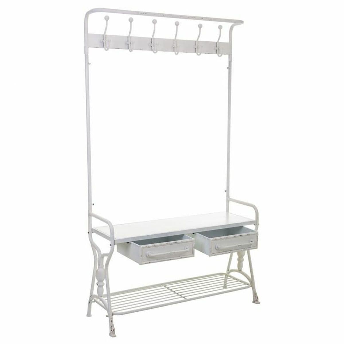 Hall Alexandra House Living White 39 x 183 x 104 cm