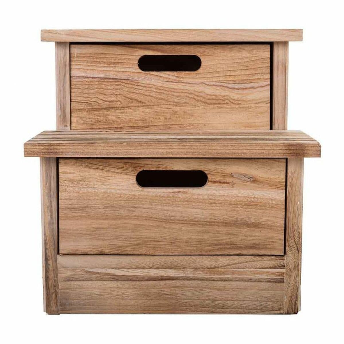 Bench Alexandra House Living Paolownia wood 34 x 34 x 34 cm Staircase