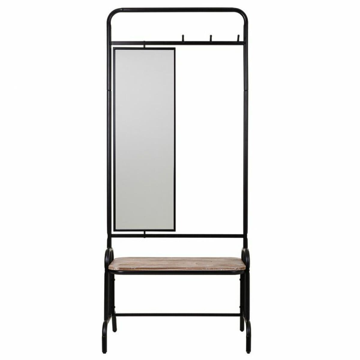 Hall Alexandra House Living Black 45 x 181 x 77 cm