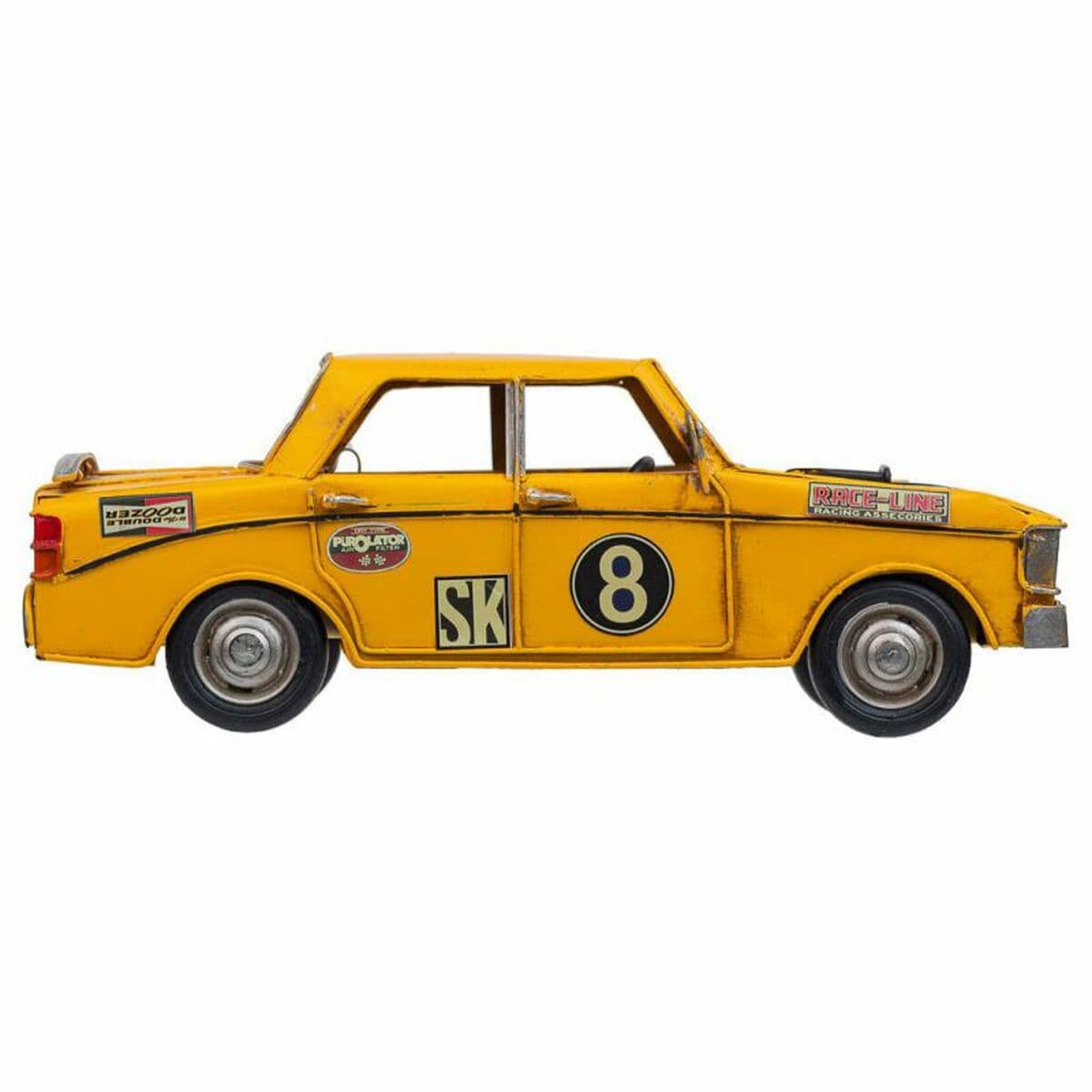 Collectable Figures Alexandra House Living Yellow Iron ABS Car 12 x 9 x 27 cm