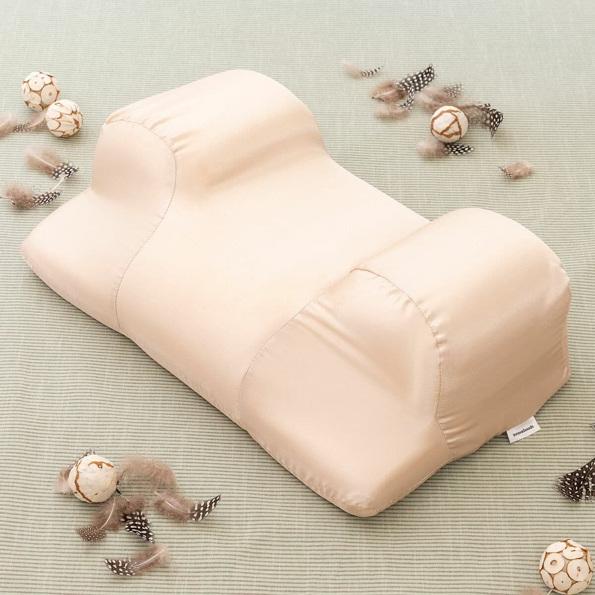 Anti-Wrinkle Neck Pillow with Satin Cover Youthlow InnovaGoods
