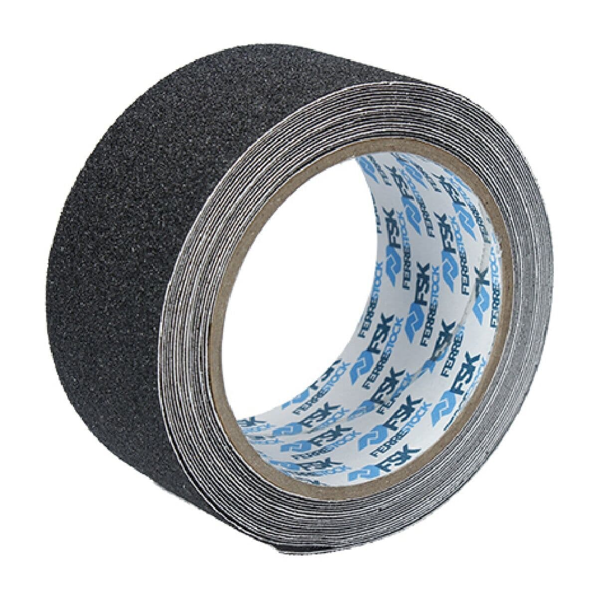 Roll of Anti-Slip Material Ferrestock Black 5 m x 50 mm Non-slip