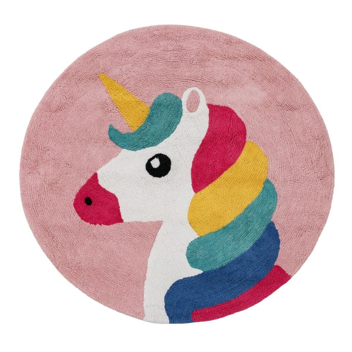 Playmat 100% cotton Unicorn 100 cm 100 x 100 x 1 cm