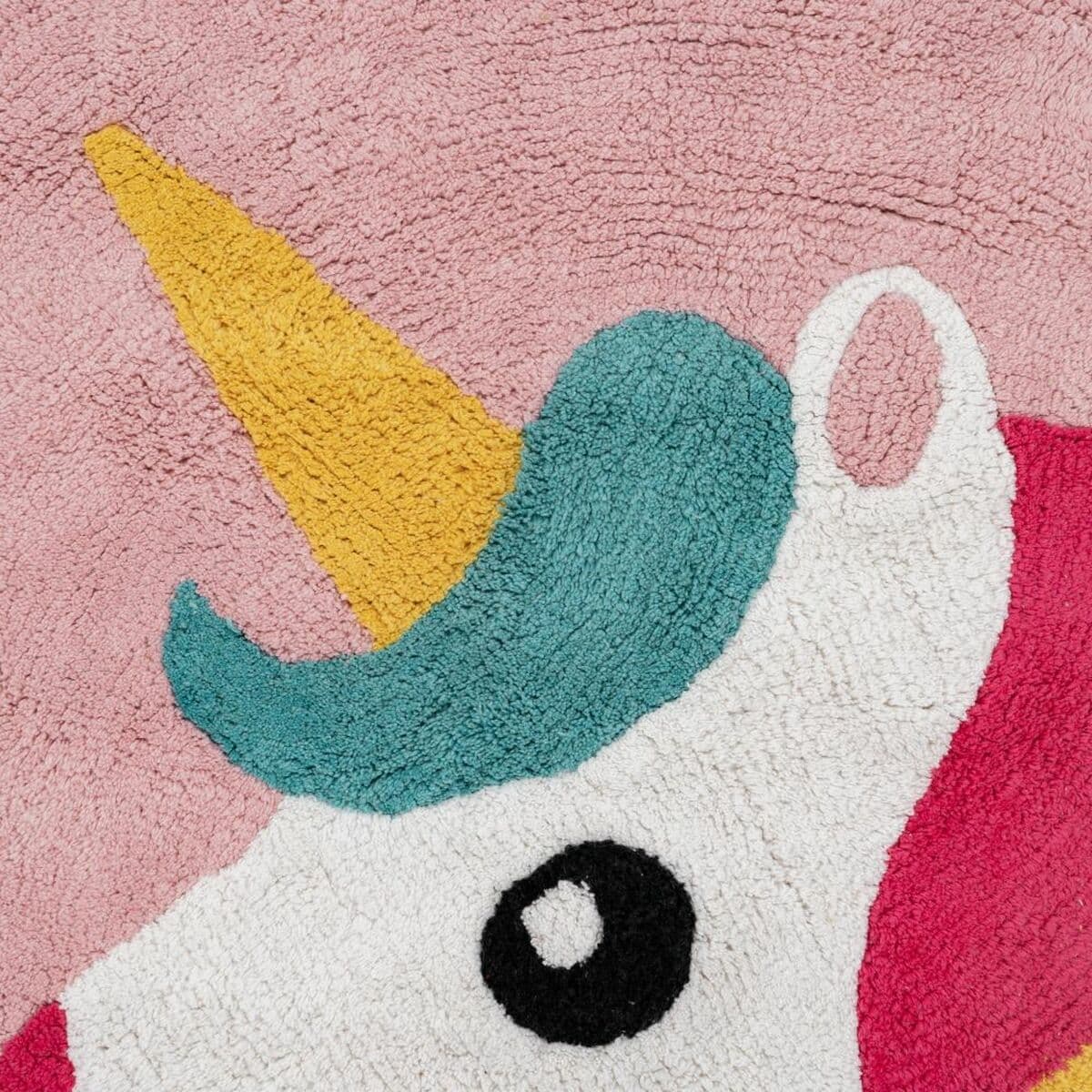 Playmat 100% cotton Unicorn 100 cm 100 x 100 x 1 cm