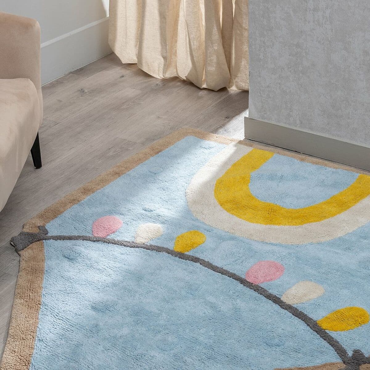 Playmat 100% cotton 100 x 74 cm 100 x 74 x 1 cm