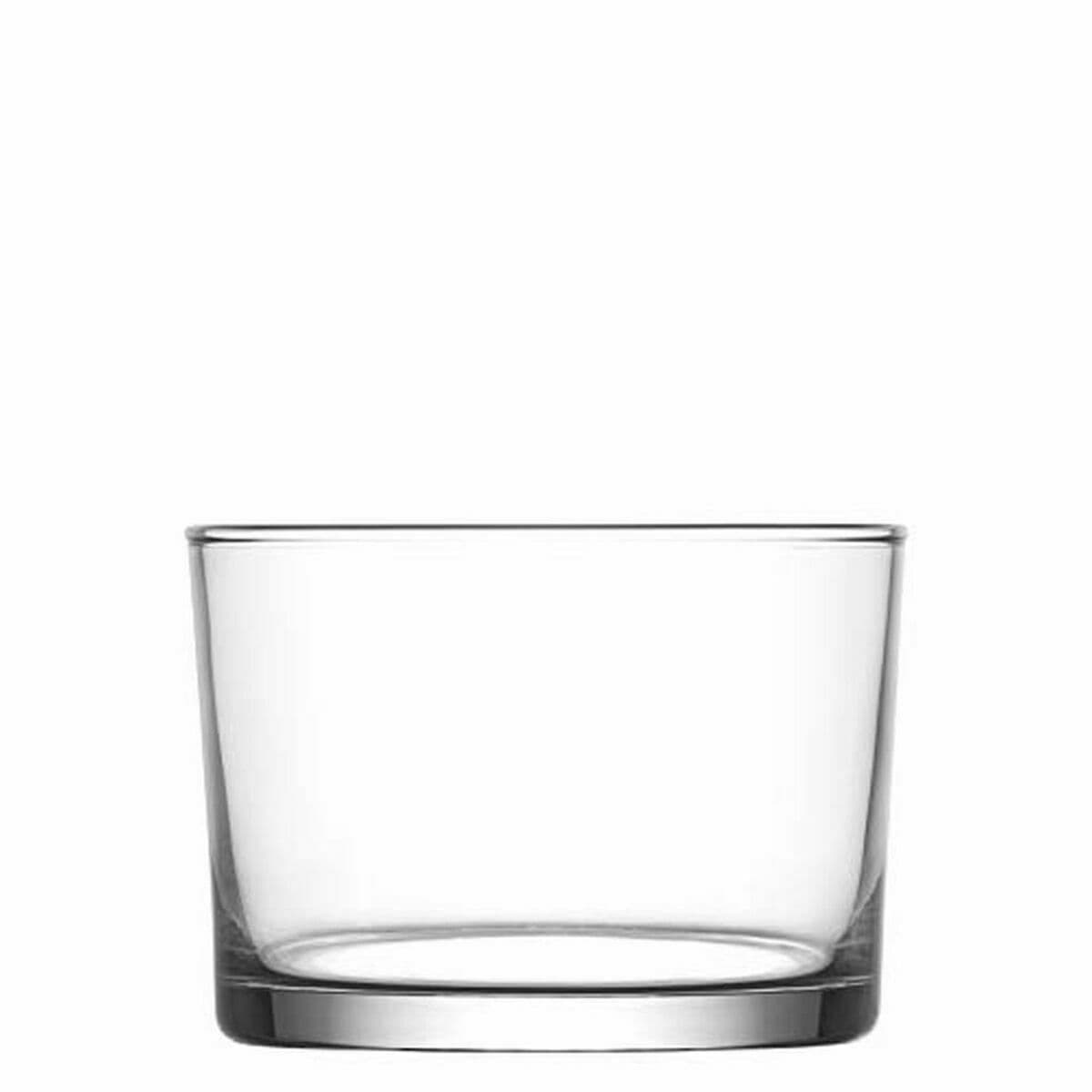 Set of glasses LAV 62462 240 ml Transparent Glass Plastic 6 Pieces (6 Units)
