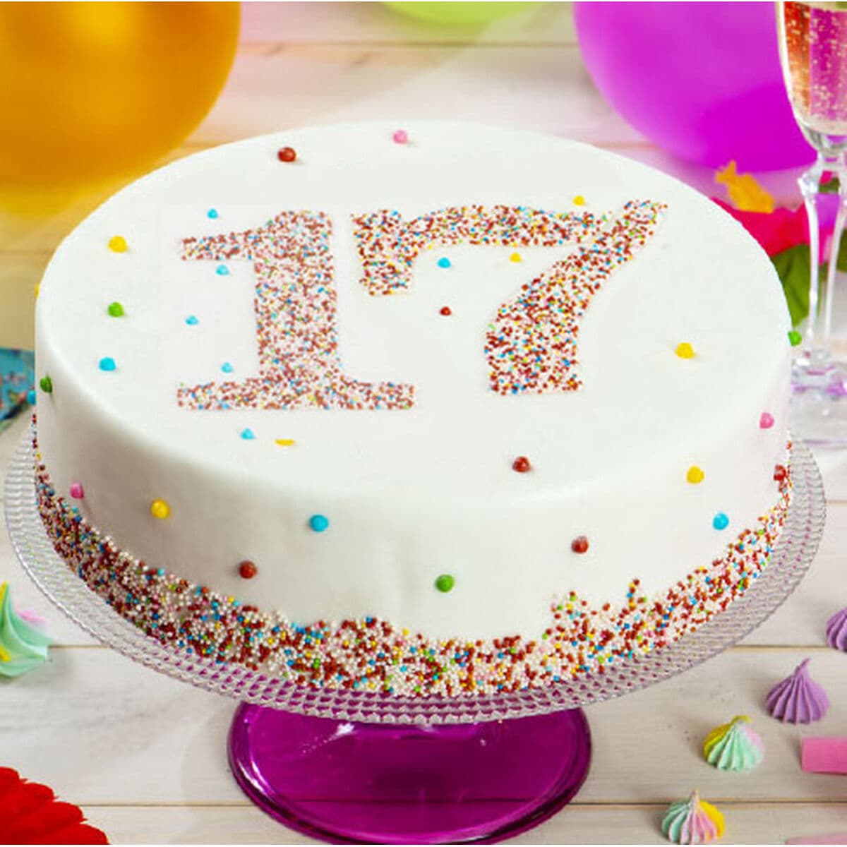Cake stencil Algon Number 9 36 Units